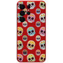 Funda Silicona Líquida Roja para Samsung Galaxy S26 Ultra 5G diseño Catrina Dibujos