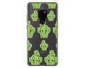 Funda Gel Transparente para Huawei Mate 20 Diseño Cactus Dibujos