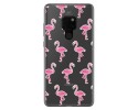 Funda Gel Transparente para Huawei Mate 20 Diseño Flamenco Dibujos