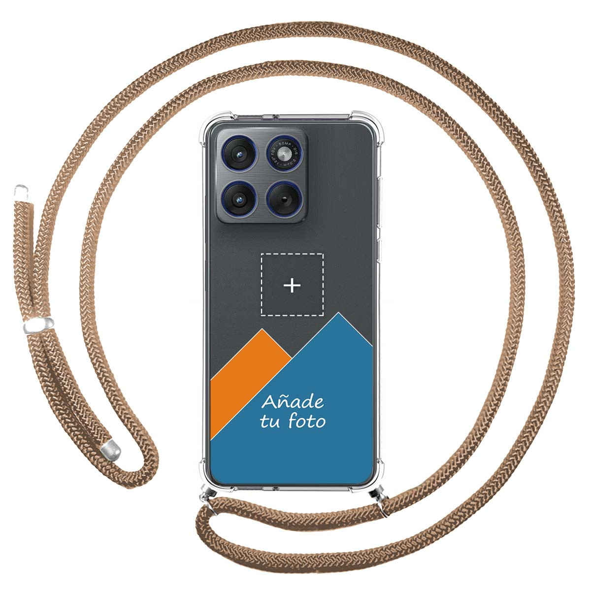 Personaliza tu Funda Colgante Transparente para...