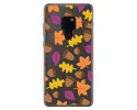 Funda Gel Transparente para Huawei Mate 20 Diseño Otoño Dibujos