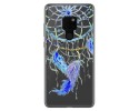 Funda Gel Transparente para Huawei Mate 20 Diseño Plumas Dibujos