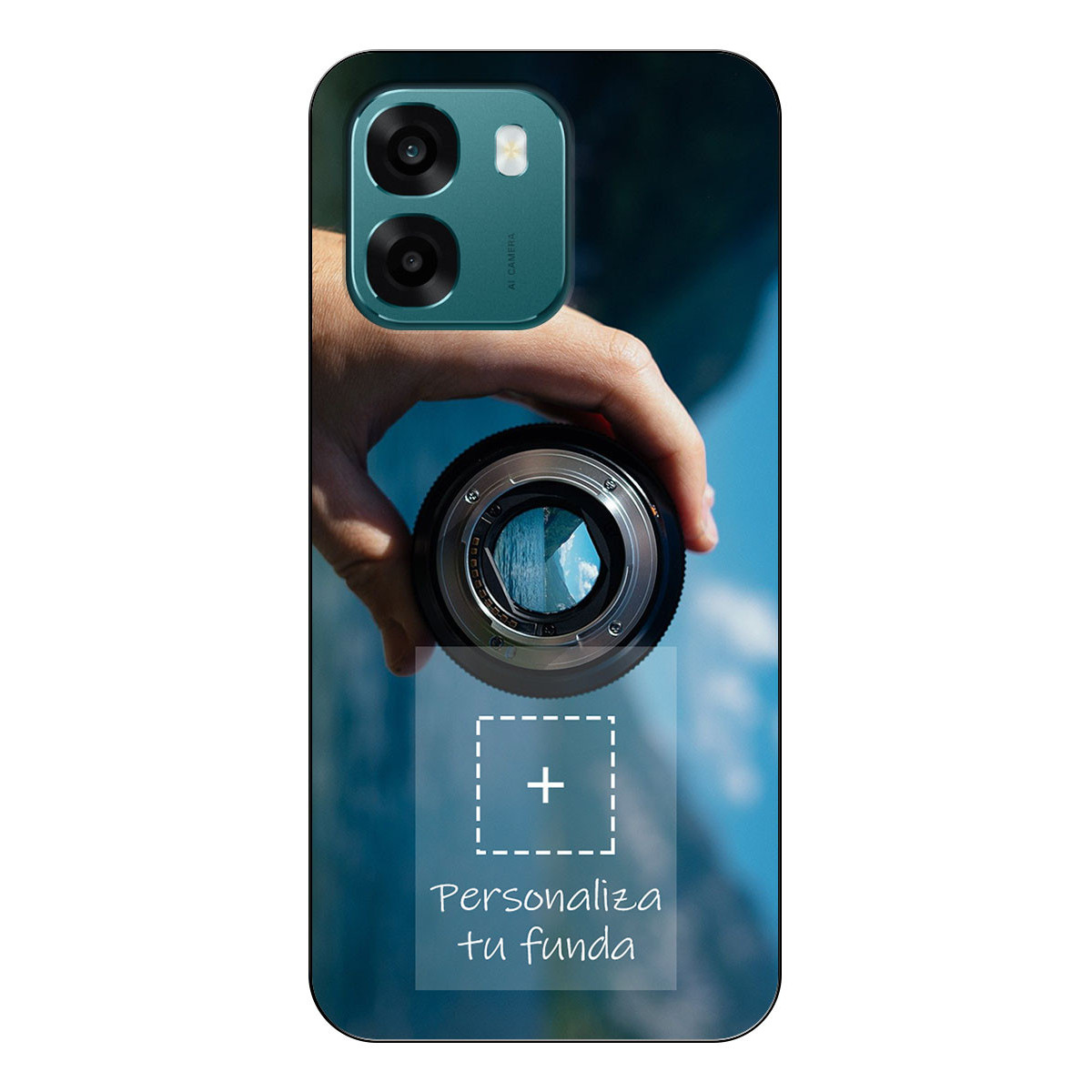 Personaliza tu Funda Silicona Gel Tpu Negra con...