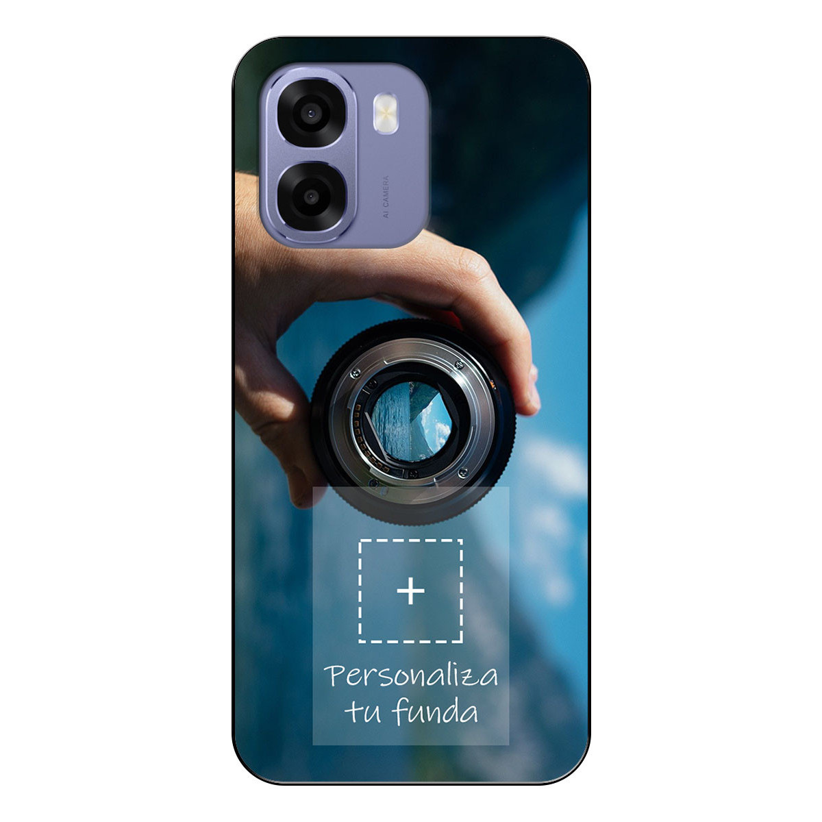 Personaliza tu Funda Silicona Gel Tpu Negra con...