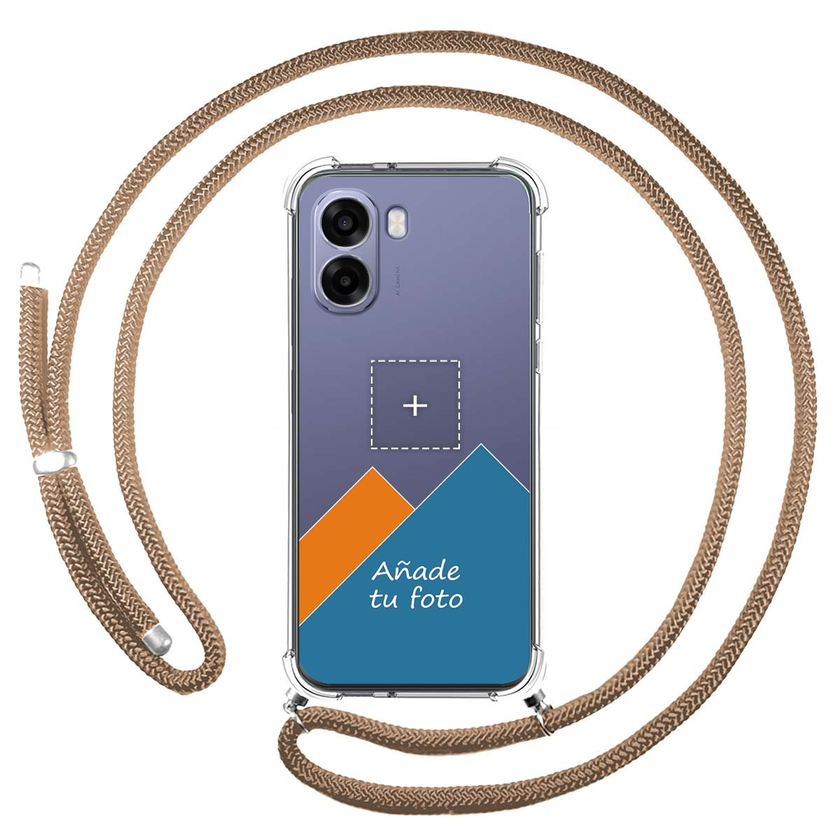 Personaliza tu Funda Colgante Transparente para...