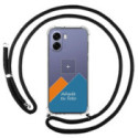 Personaliza tu Funda Colgante Transparente para Oppo A6x / A6k con Cordon Negro Dibujo Personalizada