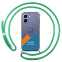 Personaliza tu Funda Colgante Transparente para Oppo A6x / A6k con Cordon Verde Agua Dibujo Personalizada