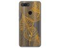 Funda Gel Transparente para Xiaomi Mi 8 Lite diseño Hojas Dibujos