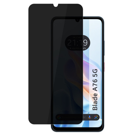 Protector Pantalla Hidrogel Privacidad Antiespías para Zte Blade A76 5G