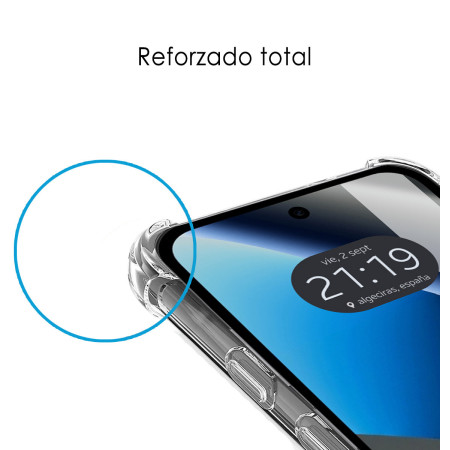 Funda Silicona Antigolpes Transparente para Google Pixel 10a 5G