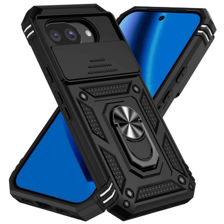 Funda Tough Armor con Anillo Giratorio Negra para Google Pixel 10a 5G