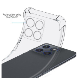 Funda Silicona Antigolpes Transparente para Motorola Edge... 2