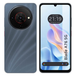 Funda Silicona Gel TPU Transparente para Zte Blade A76 5G