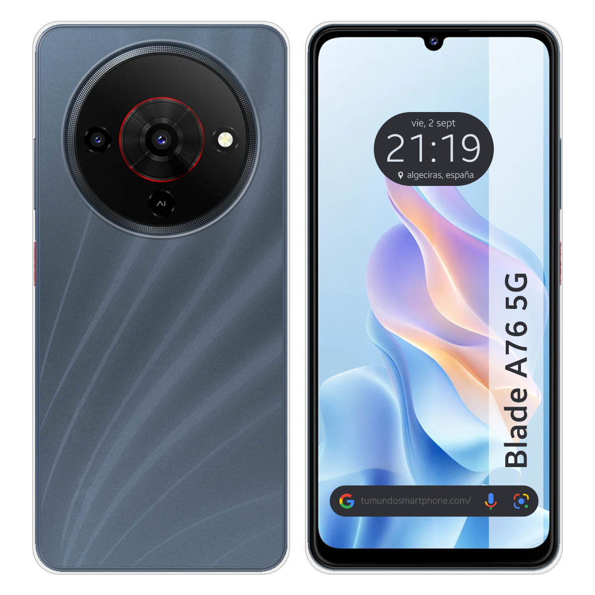 Funda Silicona Gel TPU Transparente para Zte...