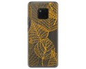 Funda Gel Transparente para Huawei Mate 20 Pro diseño Hojas Dibujos
