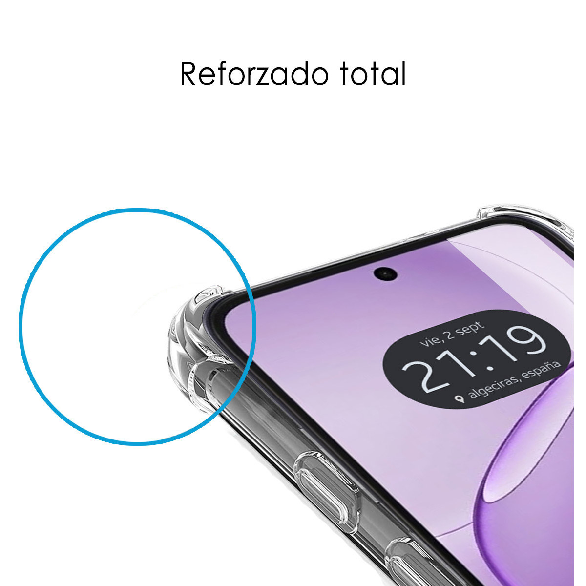 Funda Silicona Antigolpes Transparente para...