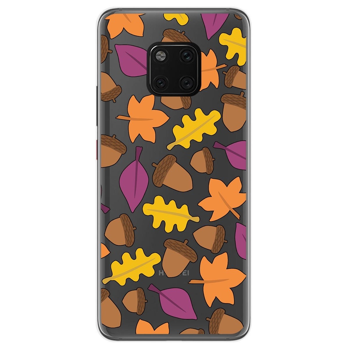 Funda Gel Transparente para Huawei Mate 20 Pro diseño Otoño Dibujos