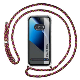 Funda Colgante Transparente para Google Pixel 10a 5G con...