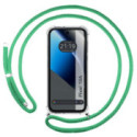 Funda Colgante Transparente para Google Pixel 10a 5G con Cordon Verde Agua