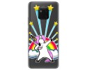 Funda Gel Transparente para Huawei Mate 20 Pro diseño Unicornio Dibujos