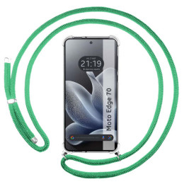 Funda Colgante Transparente para Motorola Edge 70 5G con...