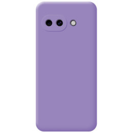 Funda Silicona Líquida Ultra Suave para Google Pixel 10a 5G color Morada 2
