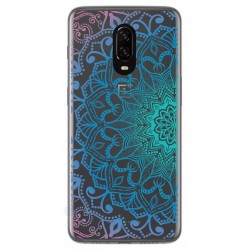 Funda Gel Transparente para Oneplus 6T diseño Mandala Dibujos