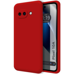 Funda Silicona Líquida Ultra Suave para Google Pixel 10a 5G color Roja