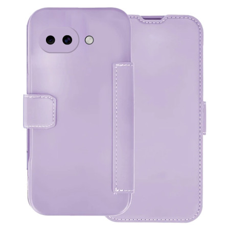 Funda Silicona Suave con Tapa para Google Pixel 10a 5G color Morada