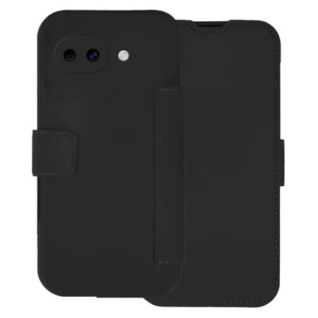 Funda Silicona Suave con Tapa para Google Pixel 10a 5G color Negra