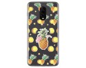 Funda Gel Transparente para Oneplus 6T diseño Piña Dibujos