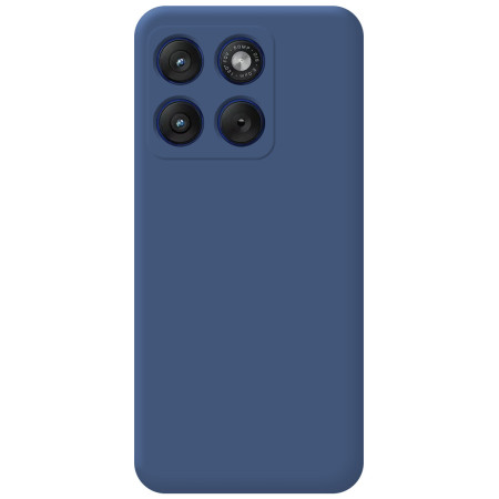 Funda Silicona Líquida Ultra Suave para Motorola Edge 70 5G color Azul