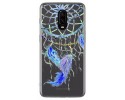 Funda Gel Transparente para Oneplus 6T diseño Plumas Dibujos