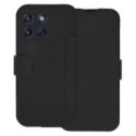 Funda Silicona Suave con Tapa para Motorola Edge 70 5G color Negra