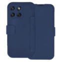 Funda Silicona Suave con Tapa para Motorola Edge 70 5G color Azul
