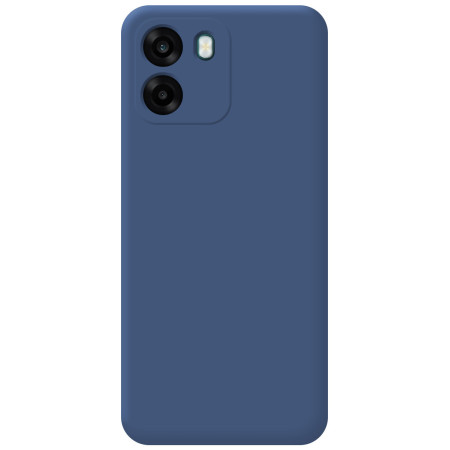 Funda Silicona Líquida Ultra Suave para Oppo A6 4G / 5G color Azul