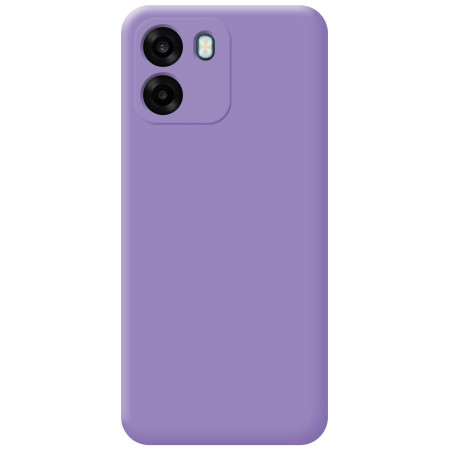 Funda Silicona Líquida Ultra Suave para Oppo A6 4G / 5G color Morada