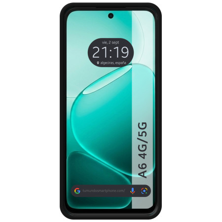 Funda Silicona Líquida Ultra Suave para Oppo A6 4G / 5G color Negra