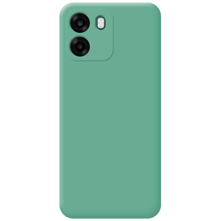 Funda Silicona Líquida Ultra Suave para Oppo A6 4G / 5G color Verde