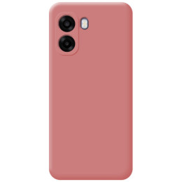Funda Silicona Líquida Ultra Suave para Oppo A6x / A6k color Rosa 2