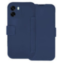 Funda Silicona Suave con Tapa para Oppo A6x / A6k color Azul