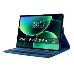 Funda Giratoria 360 para Xiaomi Pad 8 / 8 Pro color Azul