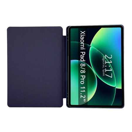Funda con tapa Smart para Xiaomi Pad 8 / 8 Pro color Azul