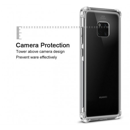 Funda Gel Tpu Anti-Shock Transparente para Huawei Mate 20 Pro