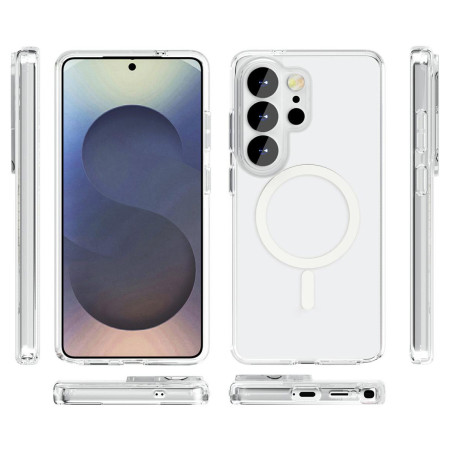 Funda transparente para Samsung Galaxy S26 Ultra 5G compatible con MagSafe