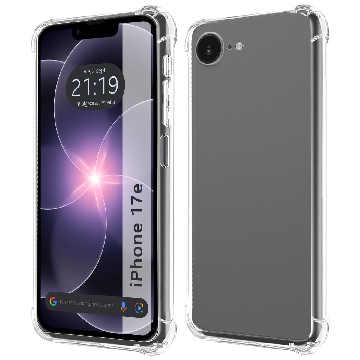 Funda Silicona Antigolpes Transparente para...