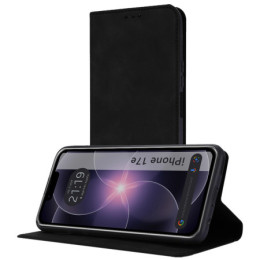 Funda Libro de Polipiel con tarjetero para iPhone 17e...