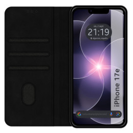 Funda Libro de Polipiel con tarjetero para iPhone 17e... 2