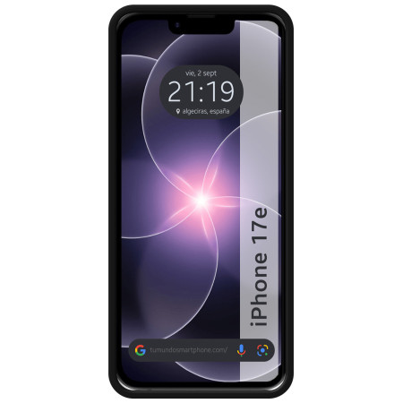 Funda Silicona Líquida Ultra Suave para iPhone 17e (6.1) color Negra