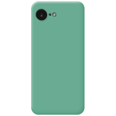 Funda Silicona Líquida Ultra Suave para iPhone 17e (6.1) color Verde
